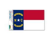 North Carolina State Flag MAG NEATO S™ Automotive Car Refrigerator Locker Vinyl Magnet