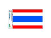 Thailand Flag MAG NEATO S™ Automotive Car Refrigerator Locker Vinyl Magnet