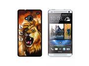 Leo Lion Zodiac Astrological Sign Astrology Snap On Hard Protective Case for HTC One 1 Black