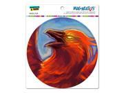 Phoenix Firebird Mythological Creature Fantasy Circle MAG NEATO S™ Automotive Car Refrigerator Locker Vinyl Magnet
