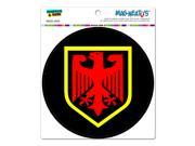 German Crest Germany Circle MAG NEATO S™ Automotive Car Refrigerator Locker Vinyl Magnet