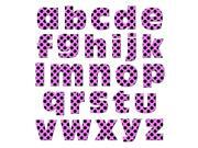 Alphabet Letters Lowercase Polka Dots Pink Black MAG-NEATO'S(TM) Novelty Gift Locker Refrigerator Vinyl Magnet Set Alphabet Letters Lowercase Polka Dots Pink Black MAG-NEATO'S(TM) Novelty Gift Locker Refrigerator Vinyl Magnet Set