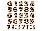 Numbers Punctuation Cheetah Print Animals MAG NEATO S TM Novelty Gift Locker Refrigerator Vinyl Magnet Set