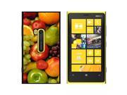 Fruit Bowl Grapes Apples Strawberries Oranges Snap On Hard Protective Case for Nokia Lumia 920