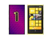 Making Waves Purple Snap On Hard Protective Case for Nokia Lumia 920