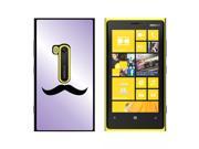 Mustache Funny Purple Snap On Hard Protective Case for Nokia Lumia 920