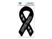 Pirates Skull Swords Support Ribbon - Funny MAG-NEATO'S(TM) Automotive Car Refrigerator Locker Vinyl Magnet Pirates Skull Swords Support Ribbon - Funny MAG-NEATO'S(TM) Automotive Car Refrigerator Locker Vinyl Magnet