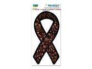 Coffee Beans Awareness Ribbon Halloween MAG NEATO S TM Automotive Car Refrigerator Locker Vinyl Magnet