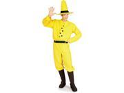 Man in Yellow Hat Costume