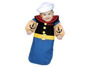 Popeye the Sailorman Baby Boy Bunting Costume