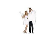 Tooth Fairy Couple Costume Halloween Crowned Molar Mens Womens