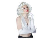 Glitz and Glamour Blonde Marylin Monroe Hairstyle Wig