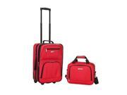 Rockland Luggage Rio 2 Piece Carry On Luggage Set