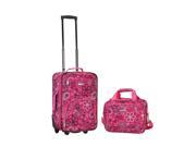 Rockland Luggage Rio 2 Piece Carry On Luggage Set