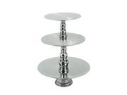 Urban Designs Event Essentials 3 Tier Round Display Cake and Dessert Stand