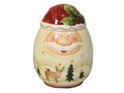 Santa Claus Collection Deluxe Hand Painted Christmas Cookie Jar