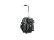Transworld Roll Away Deluxe Rolling Backpack Gray