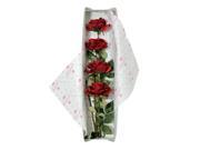 Special Occasion Silk Red Rose Flower Bouquet With Gift Box