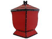 Country French Collection Hand painted Red Cookie Jar