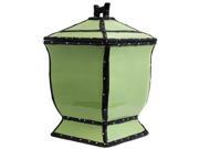 Country French Collection Hand painted Green Cookie Jar