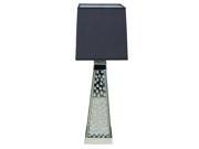 Urban Designs Diana 30 inch Crystal And Glass Table Lamp