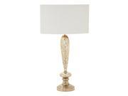 Urban Designs Tall Speckled 32 inch Oval Glass Table Lamp