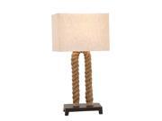 Urban Designs 26 Nautical Rope Pier Metal Table Lamp