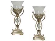 Urban Designs Laguna Collection Torch Table Lamp Set of 2