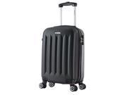 InUSA Philadelphia Collection 19 Lightweight Hardside Spinner Carry On Black