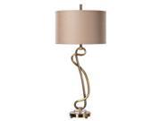 Uttermost Shalin Brushed Brass Lamp