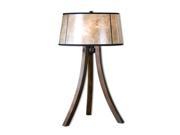 Uttermost Maloy Wood Legs Table Lamp