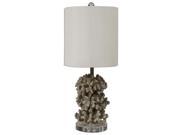 Uttermost Silver Coral Table Lamp