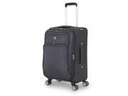 SwissGear SA6281 20 inch Carry On Expandable Deluxe Spinner Suitcase Grey
