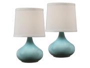 Uttermost Gabbiano Pale Blue Lamps S 2