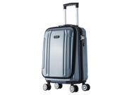 InUSA SouthWorld 19 Hardside Spinner Carry On Laptop Upright Blue Carbon