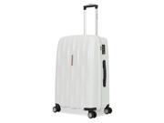 Wenger SwissGear SA6191 Hardside Lightweight Luggage 24 Spinner TSA White