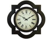 Antique Reproduction Architectural Wood Wall Clock