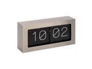 Urban Designs Aldo Clock with Digital Retro Flip Display