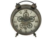 Urban Designs Champs Elysees France 18 Industrial Moving Gears Table Clock