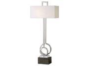 Uttermost Deshka Brushed Nickel Table Lamp