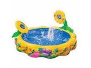 Flower Power Kids Inflatable Swimming Pool Sprinkling