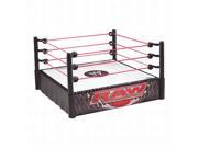 WWE World Wrestling Raw Superstar Ring Spring Loaded Mat Pro Tension Ropes