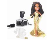 Movie Star Sasha Bratz Doll Poseable With Real Camera