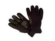 Northcrest Mens Black Fleece Snow Gloves