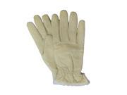 Isotoner Womens Beige Suede Gloves With Gathered Wrists Microluxe Linings XL