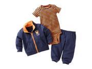 Carters Infant Boys 3 Piece Mommy s Tiger Outfit Sweat Pants Creeper Jacket 6m