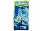 Disney Monsters Inc We Scare We Care Cotton Beach Towel