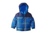 Zero Xposur Infant Boys Blue Plaid Coat Winter Puffer Jacket 18 Months 18 Months
