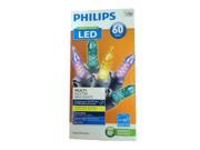 Phillips 60 Multi Color LED Faceted Mini Lights Purple Holiday String Light Set
