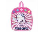 Hello Kitty Pink Sequin Light Up Mini Backpack Kids Travel School Back Pack